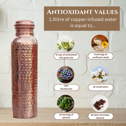 Himalayan Ayurvedic Pure Copper Bottle(800ml)