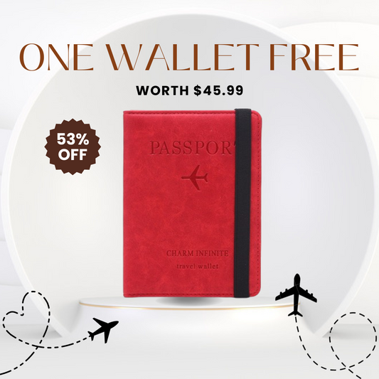 Premium RFID Passport Wallet – Travel Safer, Smarter & In Style